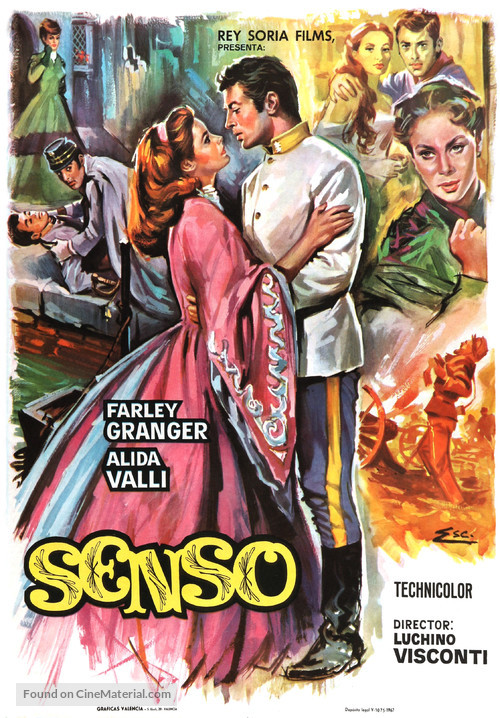 Senso - Spanish Movie Poster