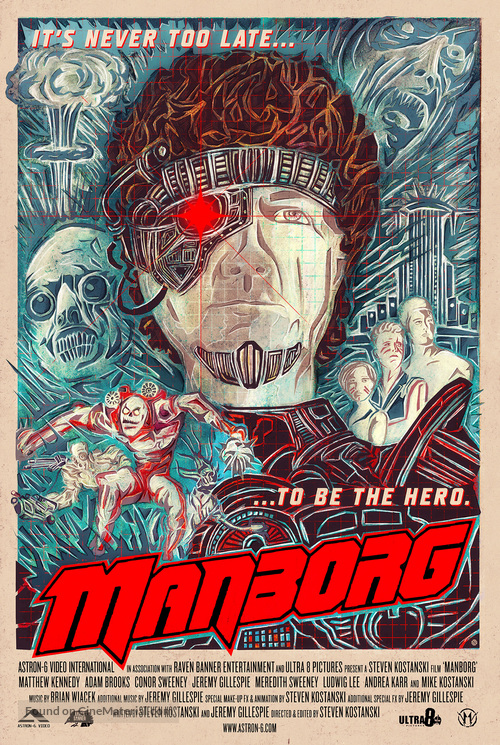 Manborg - Canadian Movie Poster