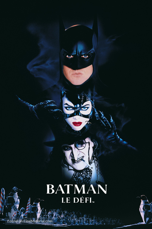 Batman Returns - French DVD movie cover