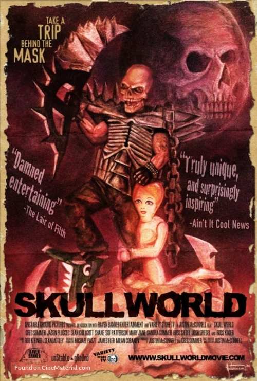 Skull World - Canadian Movie Poster