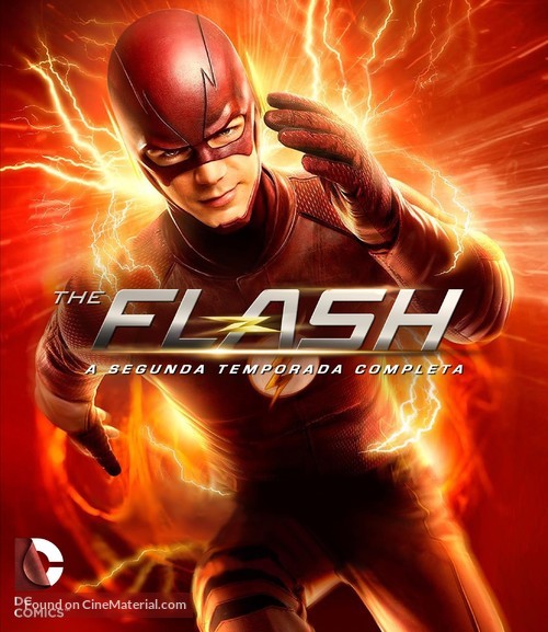 &quot;The Flash&quot; - Brazilian Blu-Ray movie cover