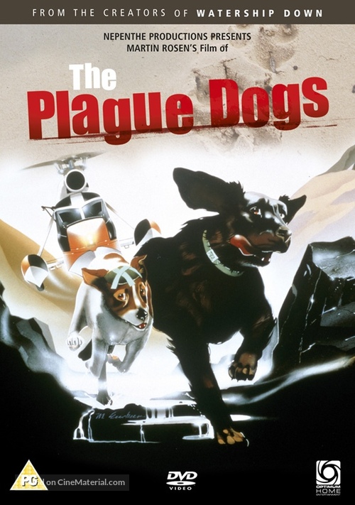 The Plague Dogs - British DVD movie cover