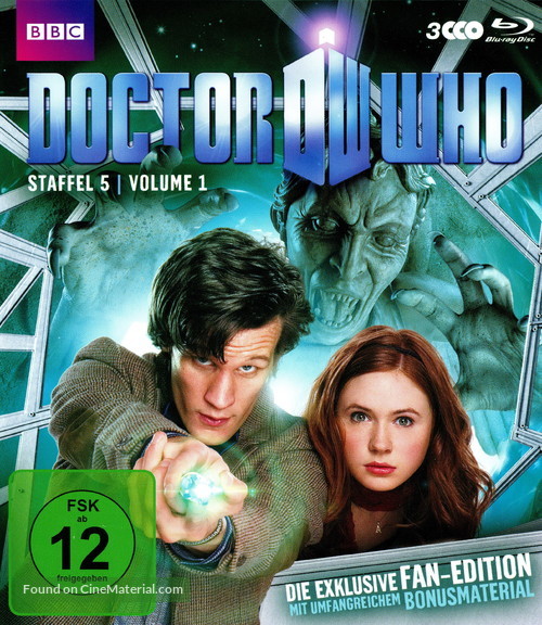 &quot;Doctor Who&quot; - German Blu-Ray movie cover