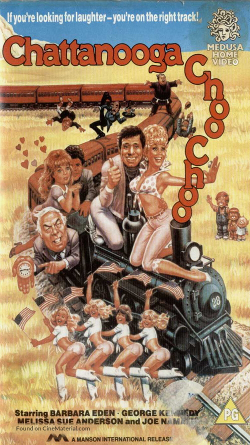 Chattanooga Choo Choo - British VHS movie cover
