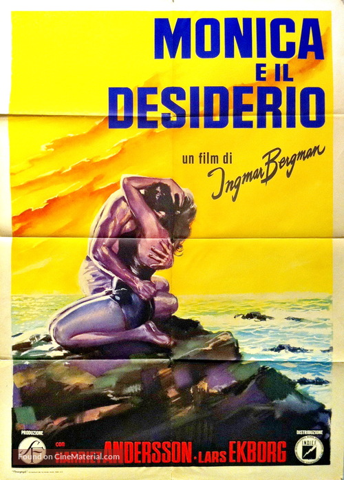 Sommaren med Monika - Italian Movie Poster