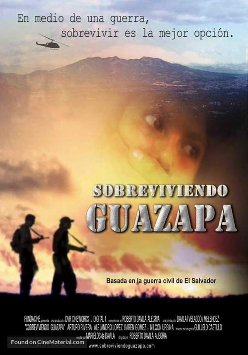 Sobreviviendo Guazapa - Mexican Movie Poster