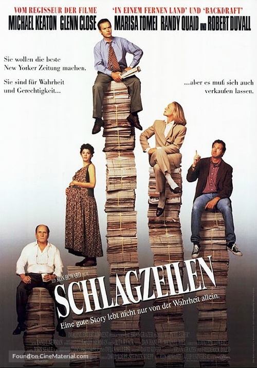 The Paper - German Movie Poster