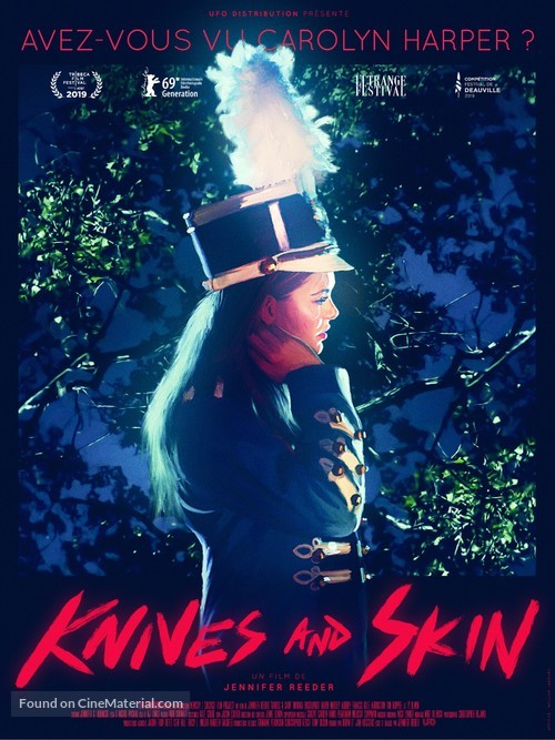 Knives and Skin - French Movie Poster