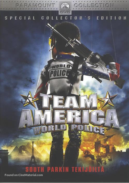 Team America: World Police - Finnish DVD movie cover