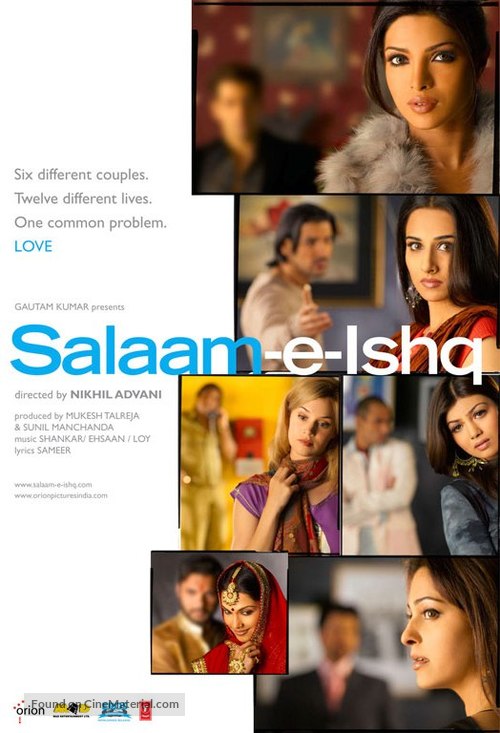 Salaam E Ishq - Indian Movie Poster