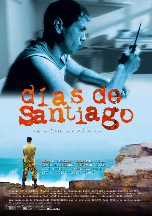 Dias de Santiago - Spanish Movie Poster