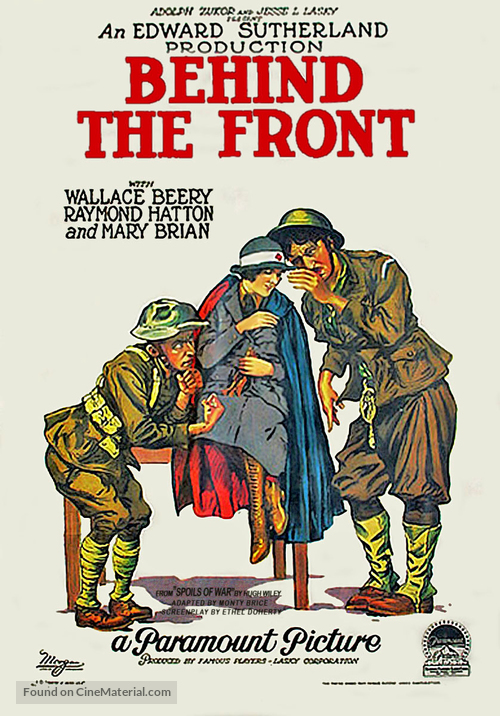 Behind the Front - Movie Poster