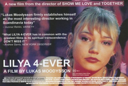 Lilja 4-ever - British Movie Poster