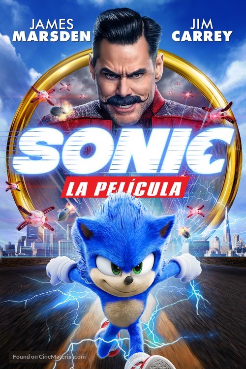 Sonic the Hedgehog - Argentinian Movie Cover