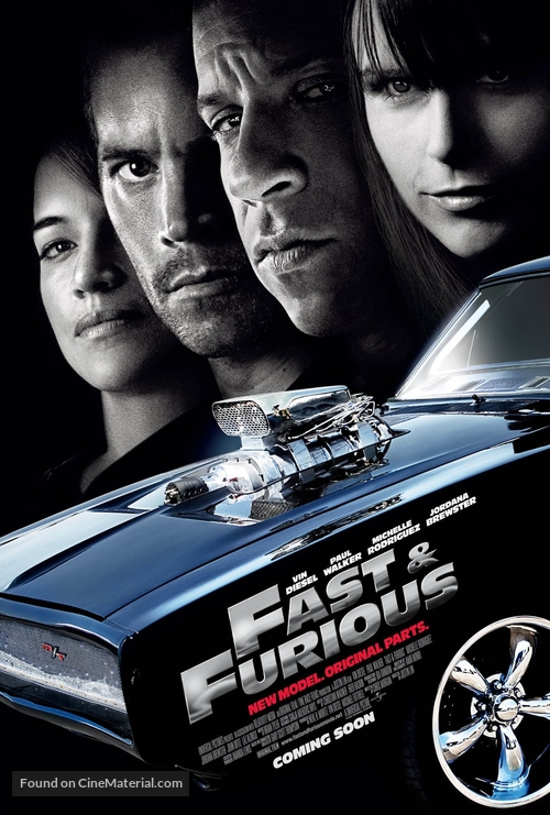 Fast &amp; Furious - Movie Poster