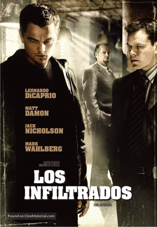 The Departed - Argentinian DVD movie cover