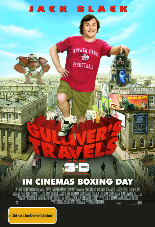 Gulliver&#039;s Travels - Australian Movie Poster