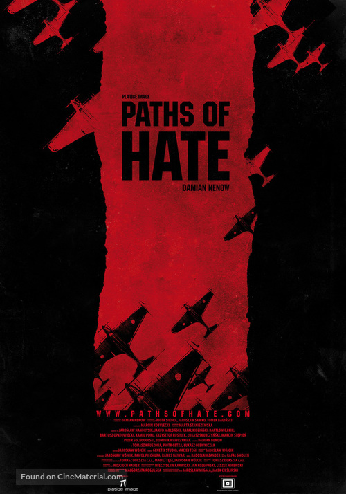 Paths of Hate - Polish Movie Poster