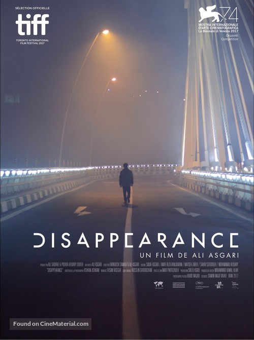 Disappearance - French Movie Poster