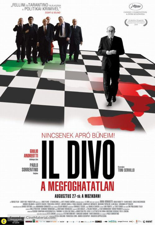 Il divo - Hungarian Movie Poster