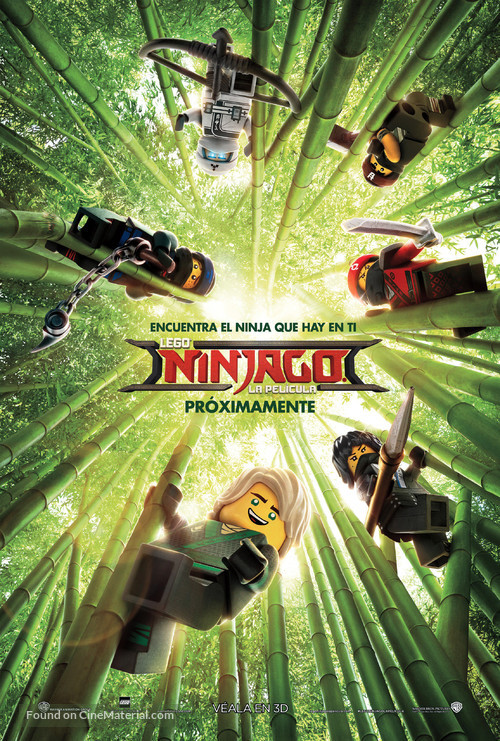 The Lego Ninjago Movie - Argentinian Movie Poster