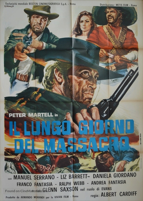 Il lungo giorno del massacro - Italian Movie Poster