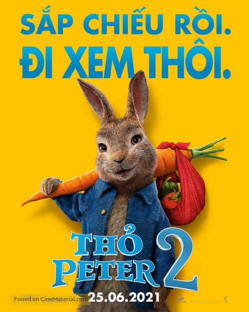 Peter Rabbit 2: The Runaway - Vietnamese Movie Poster