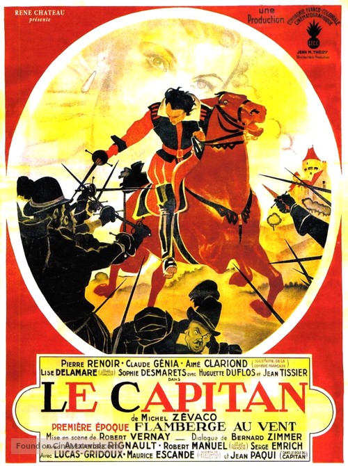 Le capitan - French Movie Poster