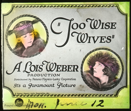 Too Wise Wives - poster