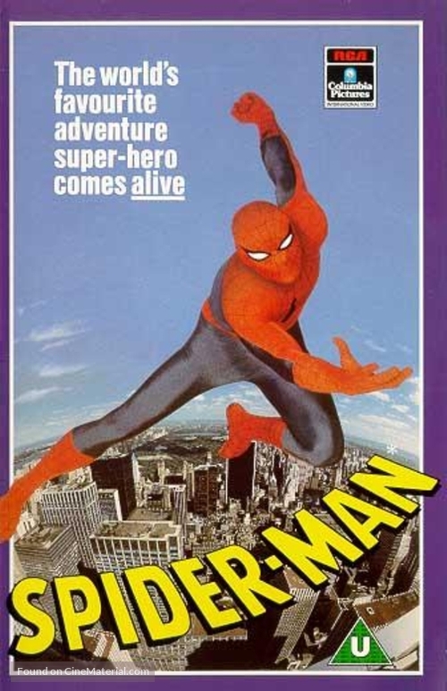 &quot;The Amazing Spider-Man&quot; - VHS movie cover