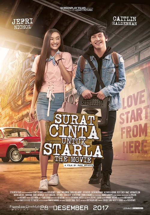 Surat Cinta untuk Starla the Movie - Indonesian Movie Poster