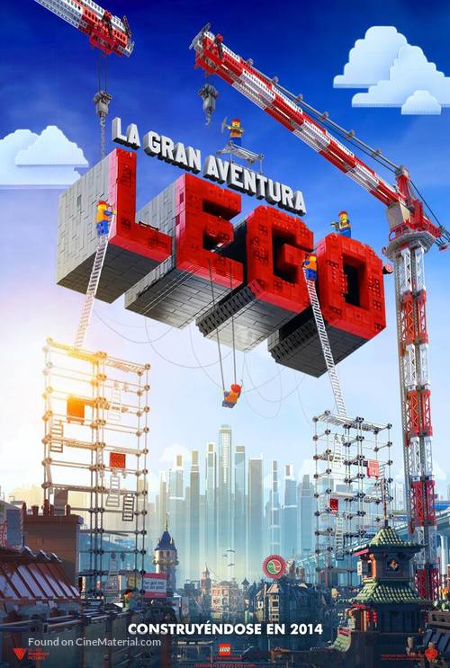 The Lego Movie - Argentinian Movie Poster