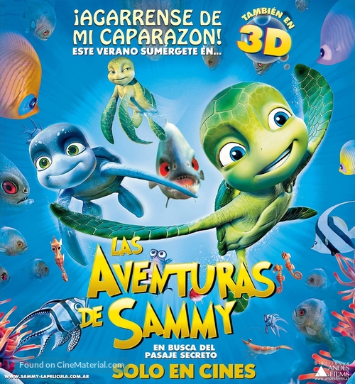 Sammy&#039;s avonturen: De geheime doorgang - Chilean Movie Poster