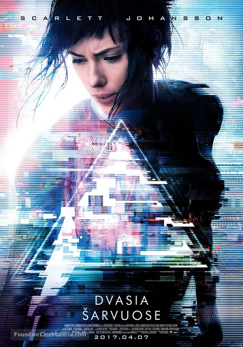 Ghost in the Shell - Lithuanian Movie Poster