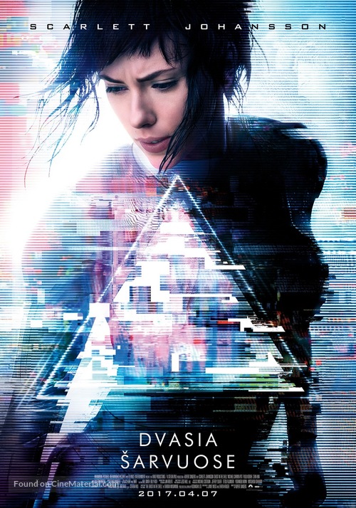 Ghost in the Shell - Lithuanian Movie Poster