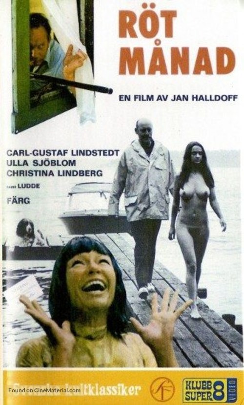 R&ouml;tm&aring;nad - Swedish VHS movie cover