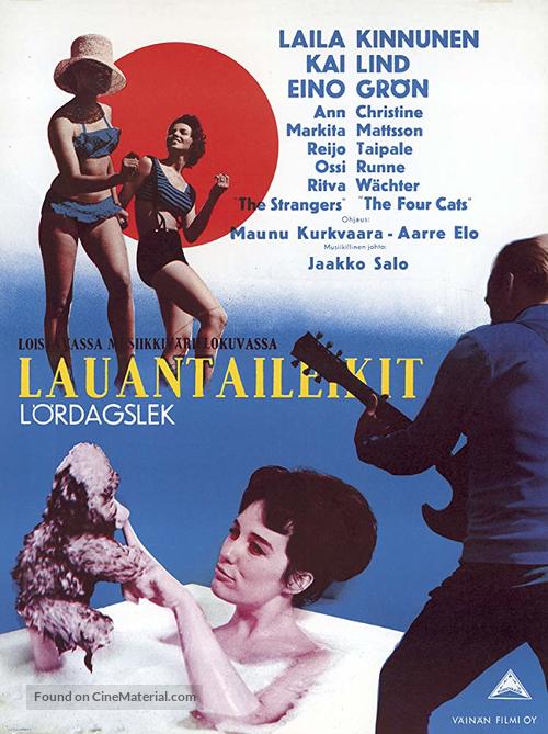 Lauantaileikit - Finnish Movie Poster