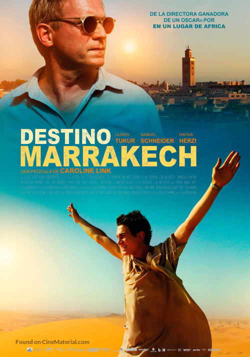 Exit Marrakech - Spanish Movie Poster