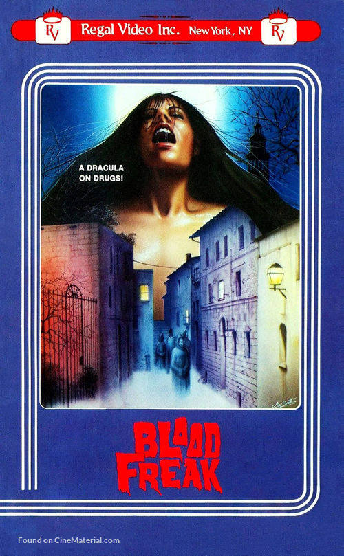 Blood Freak - VHS movie cover