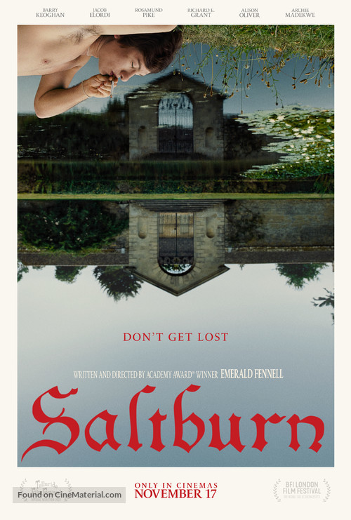 Saltburn - British Movie Poster