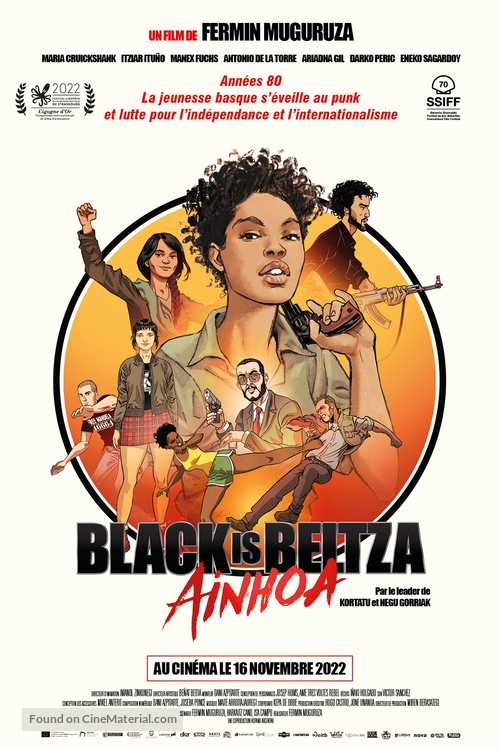 Black is Beltza II: Ainhoa - French Movie Poster