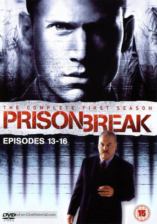 &quot;Prison Break&quot; - British DVD movie cover