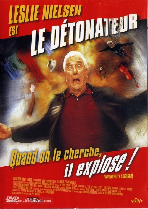 Wrongfully Accused - French DVD movie cover