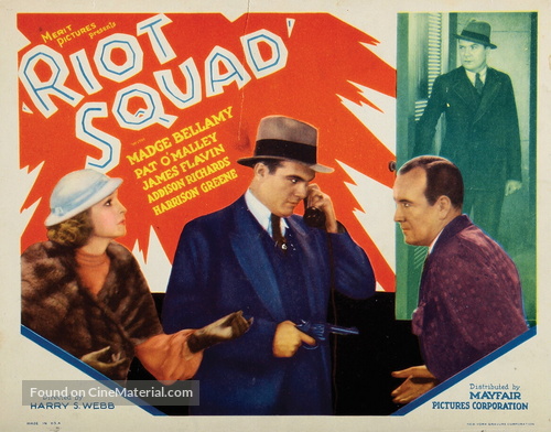 Riot Squad - Movie Poster
