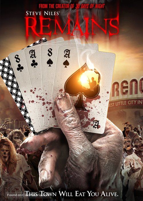 Steve Niles&#039; Remains - DVD movie cover