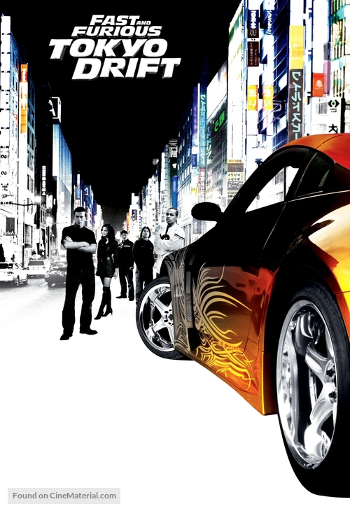 The Fast and the Furious: Tokyo Drift - Italian Movie Poster