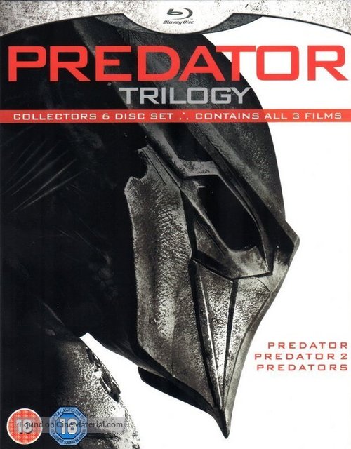 Predator - British Blu-Ray movie cover