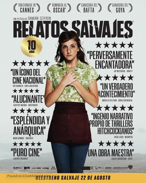 Relatos salvajes - Argentinian Re-release movie poster