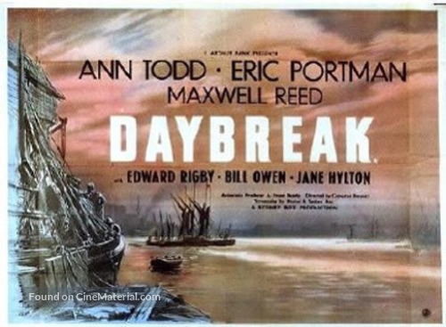 Daybreak - British Movie Poster