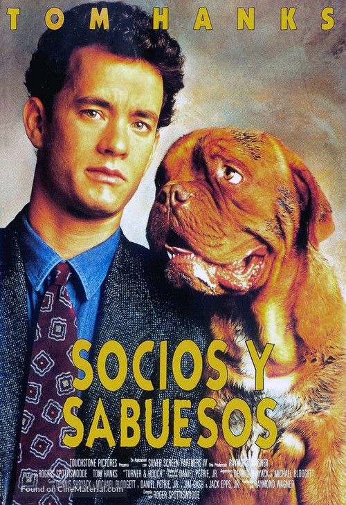 Turner And Hooch - Spanish Movie Poster